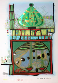 Hundertwasser - Homo Humus Come Va - 10,002 Nights - 01323